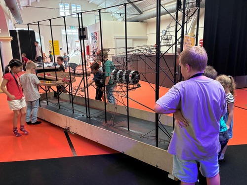 Bild vom Besuch der MIMA in Ingelheim